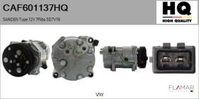 HQ CAF601137HQ - COMPRESOR, AIRE ACONDICIONADO