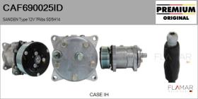 INDUSTRIAL CAF690025ID - COMPRESOR, AIRE ACONDICIONADO