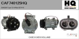 HQ CAF740125HQ - COMPRESOR, AIRE ACONDICIONADO