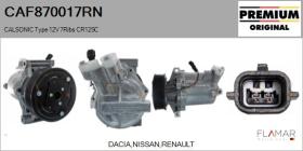 RENAULT NISSAN CAF870017RN - COMPRESOR, AIRE ACONDICIONADO