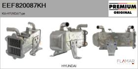 HYUNDAI-KIA EEF820087KH - ELEMENTO ENFRIADOR, RECICLAJE GASES ESCAPE