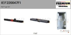 FIAT IEF220047FI - INTERRUPTOR INTERMITENTE DE AVISO