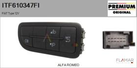 FIAT ITF610347FI - ELEMENTO DE REGULACIóN, REGULACIóN DEL ALCANCE DE FAROS