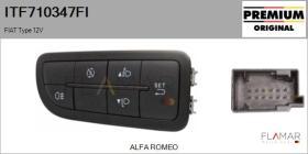 FIAT ITF710347FI - ELEMENTO DE REGULACIóN, REGULACIóN DEL ALCANCE DE FAROS