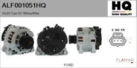 HQ ALF001051HQ - ALTERNADOR