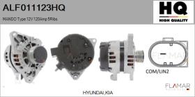 HQ ALF011123HQ - ALTERNADOR