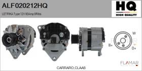 HQ ALF020212HQ - ALTERNADOR