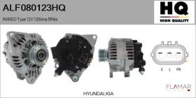 HQ ALF080123HQ - ALTERNADOR