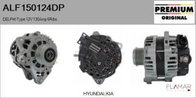 DELPHI KOREA ALF150124DP - ALTERNADOR