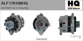 HQ ALF170106HQ - ALTERNADOR
