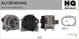 HQ ALF201451HQ - ALTERNADOR