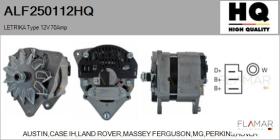 HQ ALF250112HQ - ALTERNADOR