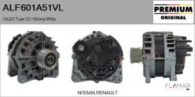 VALEO ALF601A51VL - ALTERNADOR