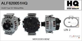 HQ ALF620051HQ - ALTERNADOR