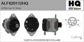 HQ ALF620112HQ - ALTERNADOR