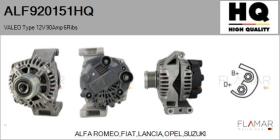 HQ ALF920151HQ - ALTERNADOR