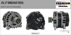 BOSCH ALF980A01BS - ALTERNADOR