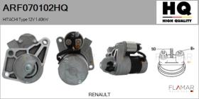 HQ ARF070102HQ - MOTOR DE ARRANQUE