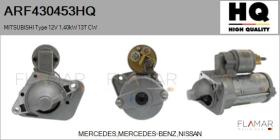 HQ ARF430453HQ - MOTOR DE ARRANQUE