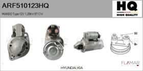 HQ ARF510123HQ - MOTOR DE ARRANQUE