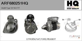 HQ ARF680251HQ - MOTOR DE ARRANQUE