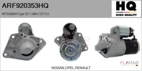 HQ ARF920353HQ - MOTOR DE ARRANQUE