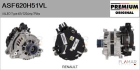 VALEO ASF620H51VL - ALTERNADOR START & STOP