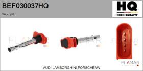 HQ BEF030037HQ - BOBINA DE ENCENDIDO