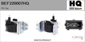 HQ BEF220007HQ - BOBINA DE ENCENDIDO