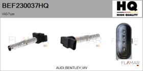HQ BEF230037HQ - BOBINA DE ENCENDIDO