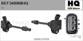 HQ BEF340068HQ - BOBINA DE ENCENDIDO