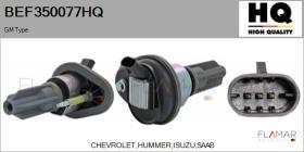 HQ BEF350077HQ - BOBINA DE ENCENDIDO