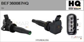 HQ BEF360087HQ - BOBINA DE ENCENDIDO