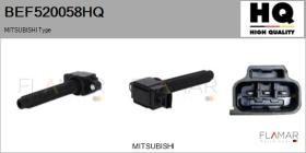 HQ BEF520058HQ - BOBINA DE ENCENDIDO