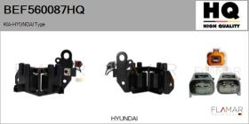 HQ BEF560087HQ - BOBINA DE ENCENDIDO