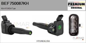 HYUNDAI-KIA BEF750087KH - BOBINA DE ENCENDIDO