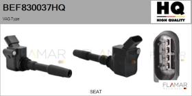 HQ BEF830037HQ - BOBINA DE ENCENDIDO