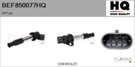 HQ BEF850077HQ - BOBINA DE ENCENDIDO