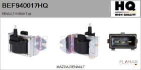 HQ BEF940017HQ - BOBINA DE ENCENDIDO