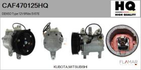 HQ CAF470125HQ - COMPRESOR, AIRE ACONDICIONADO