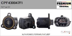 FIAT CPF430047FI - TRANSDUCTOR DE PRESIóN, CONTROL DE GASES DE ESCAPE