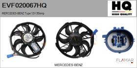 HQ EVF020067HQ - MOTOR ELéCTRICO, VENTILADOR DEL RADIADOR