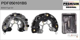 BOSCH PDF050101BS - RECTIFICADOR, ALTERNADOR