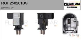 BOSCH RGF250201BS - REGULADOR DEL ALTERNADOR