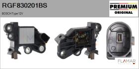 BOSCH RGF830201BS - REGULADOR DEL ALTERNADOR