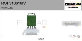 IVECO RSF310616IV - RESITENCIA, VENTILADOR HABITáCULO
