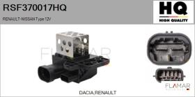 HQ RSF370017HQ - RESISTENCIA EN SERIE, ELECTROMOTOR DE VENTILADOR