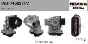 FORD-VOLVO-SAAB VEF740027FV - VáLVULA EGR