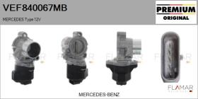 MERCEDES BENZ VEF840067MB - VáLVULA EGR