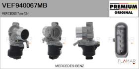 MERCEDES BENZ VEF940067MB - VáLVULA EGR